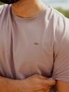 Playera Básica Porto Blanco Lila
