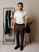 Tipo Polo Blanca Textura VRSI