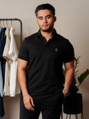 Tipo Polo Negra Textura VRSI