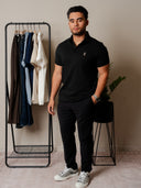 Tipo Polo Negra Textura VRSI