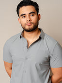Camisa Roosevelt Gris MC