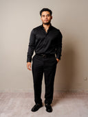 Camisa ARON IMANI Negra Premium