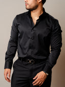 Camisa ARON IMANI Negra Premium