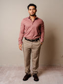 Camisa ARON IMANI Malva Premium