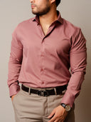 Camisa ARON IMANI Malva Premium