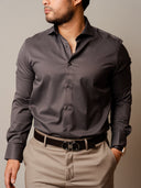 Camisa ARON IMANI Charcoal Premium
