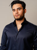 Camisa ARON IMANI Marino Premium