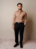 Camisa ARON IMANI  Moca Premium