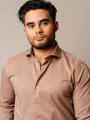 Camisa ARON IMANI  Moca Premium