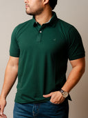 Polo Zikno Verde Botella