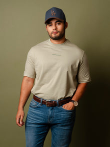  Playera Relaxed Fit Porto Blanco Verde