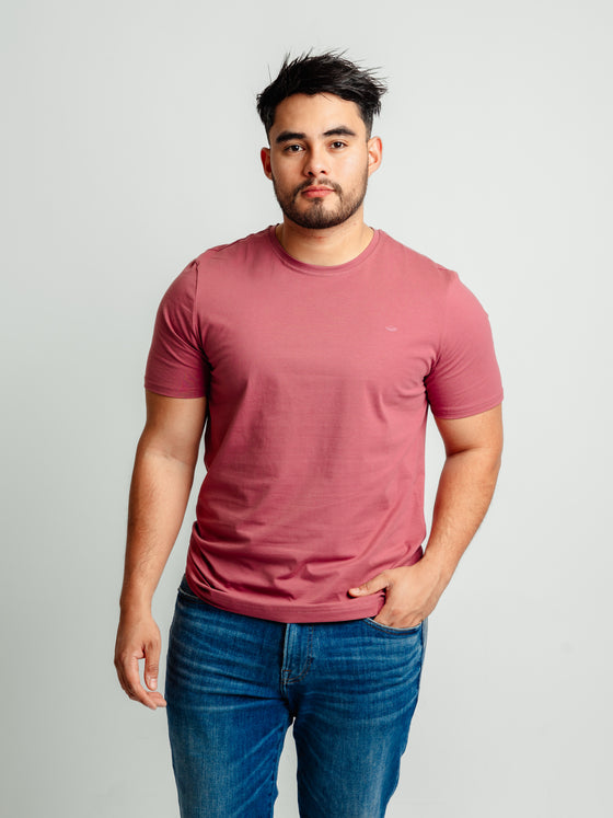 Playera Básica Porto Blanco Malva