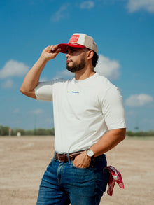  Playera Relaxed Fit Porto Blanco Blanca