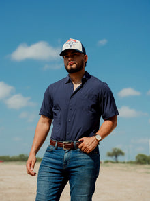  Camisa Porto Blanco Explorer Azul