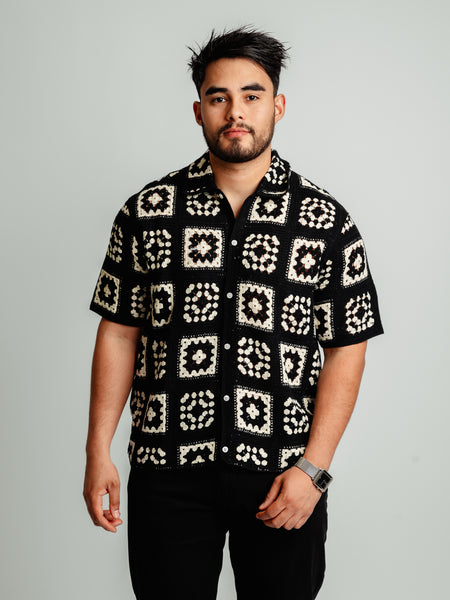 Camisa Amalfi Negra