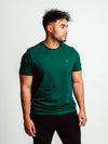 Playera Básica Porto Blanco Verde