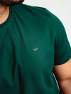 Playera Básica Porto Blanco Verde