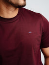 Playera Básica Porto Blanco Vino