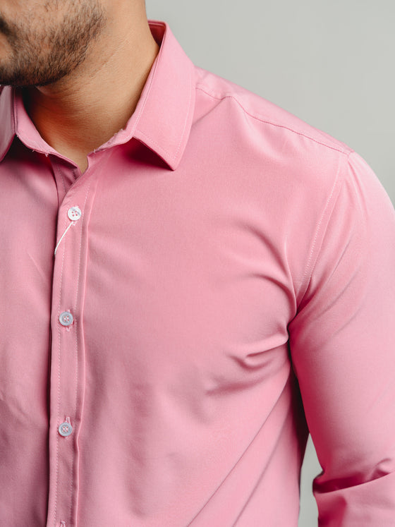 Camisa Básica Rosa