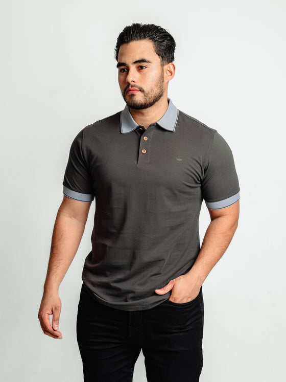 Polo Porto Blanco Gris
