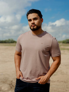  Playera Básica Porto Blanco Lila