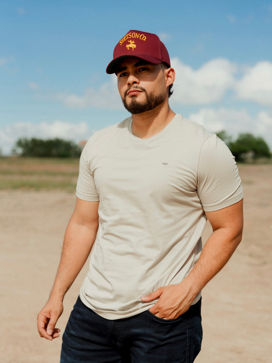 Playera Básica Porto Blanco Nude