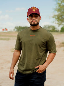  Playera Relaxed Fit Porto Blanco Verde