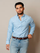 Camisa Básica Azul Cielo PB