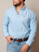 Camisa Básica Azul Cielo PB