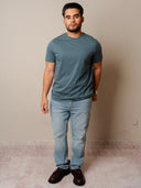 Playera Básica Azul Mineral PB