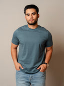 Playera Básica Azul Mineral PB