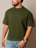Playera Boxy Verde