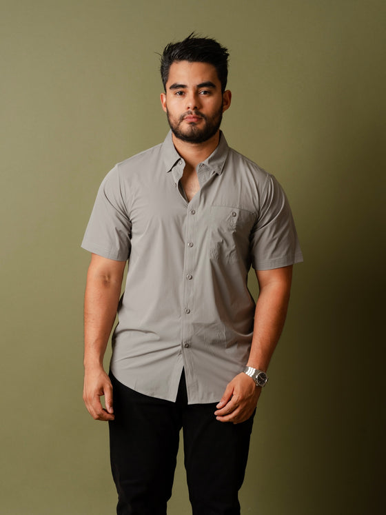 Camisa Porto Blanco Explorer Gris