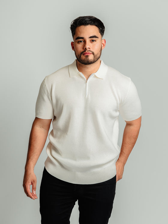 Polo Bourges Blanca