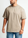 Playera Energía Essential Gray Camel