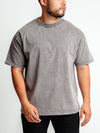 Playera Energía Essential Gray Acid Wash