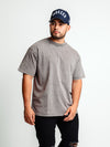 Playera Energía Essential Gray Acid Wash