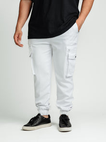  Jogger Cargo Blanco