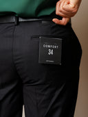 Pantalón Comfort Negro 02
