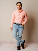 Camisa Básica Salmón PB C-34