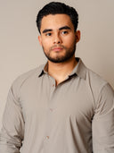 Camisa Roosevelt Taupe ML