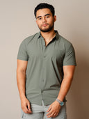Camisa Roosevelt Olivo MC