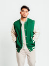 Chaqueta Varsity Verde