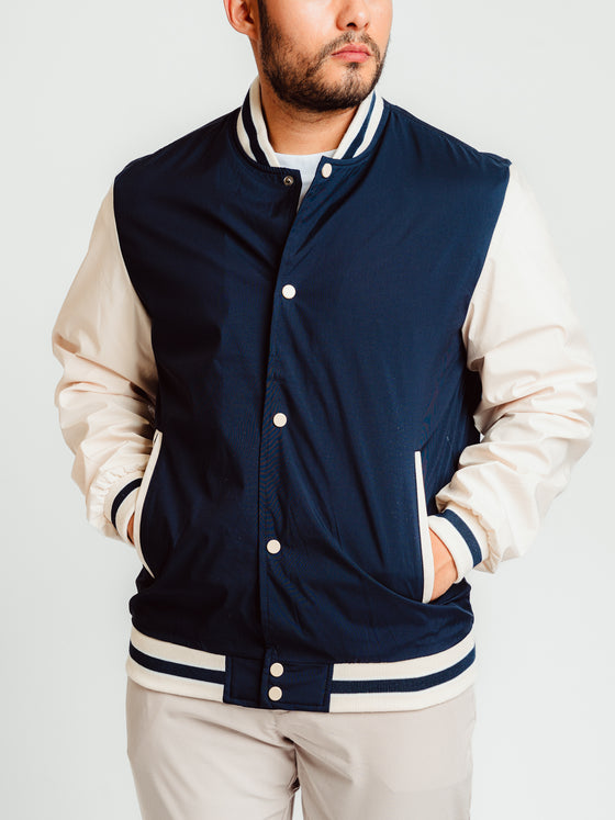 Chaqueta Varsity Marino