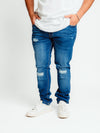 Jeans Slim Tono Medio