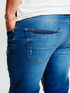 Jeans Slim Tono Medio