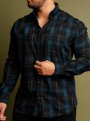 Camisa Linaje Cuadros 01