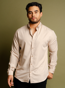 Camisa Linaje Beige
