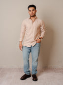 Camisa Básica Beige