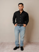 Camisa Básica Negra